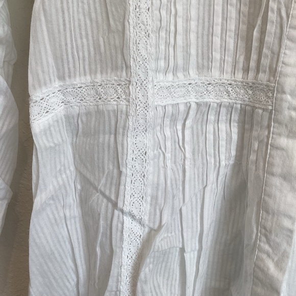 Coldwater Creek Three-Quarter Sleeve Shirt Blouse - Picture 3 of 8